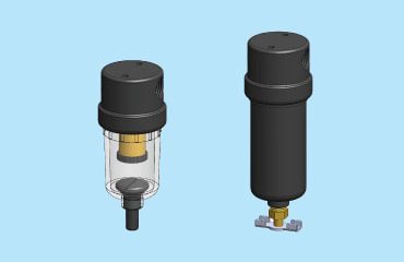 Aluminium filter housings