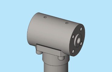 Flanged filter housings in stainless steel