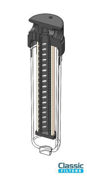 Custom filter housing for liquid filtration application