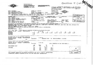 Typical 3.1 Material Certificate for 316L Stainless Steel Filter Hosuing