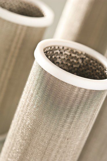 Stainless steel filter element