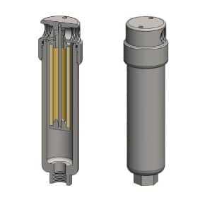 Alternativa de caixa de filtro da série SS147 para Fisher 252