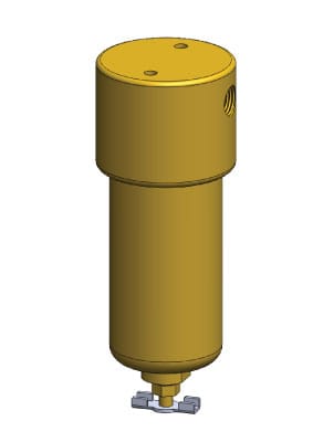 Alloggiamenti del filtro in ottone