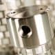 Filter housing for gas odorising injection applications