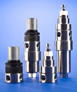 Regulators and filter regulators in 316L stainless steel