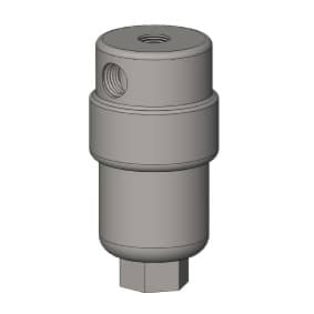 Custom filter housing with special ports