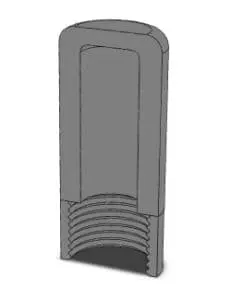 Querschnitt des Sensorfilters