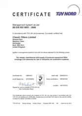 Сертификат ISO 9001:2015