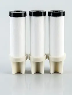 High pressure NGV coalescing filter cartridges