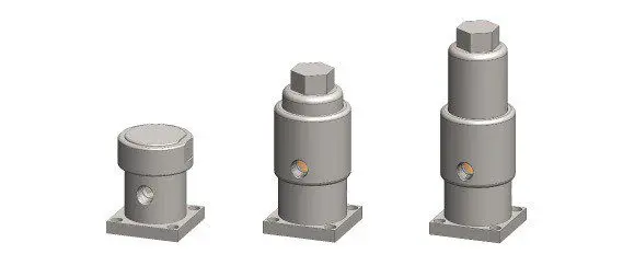 SP76 Komponenten für modulare Substratprobensysteme SP76-Komponenten für modulare Probensysteme